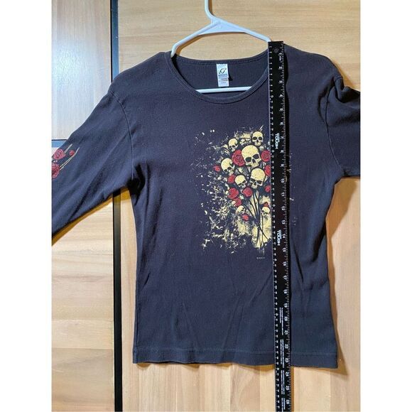 Larry’s Custom Cycles Skull Tee‎ - Picture 5 of 6